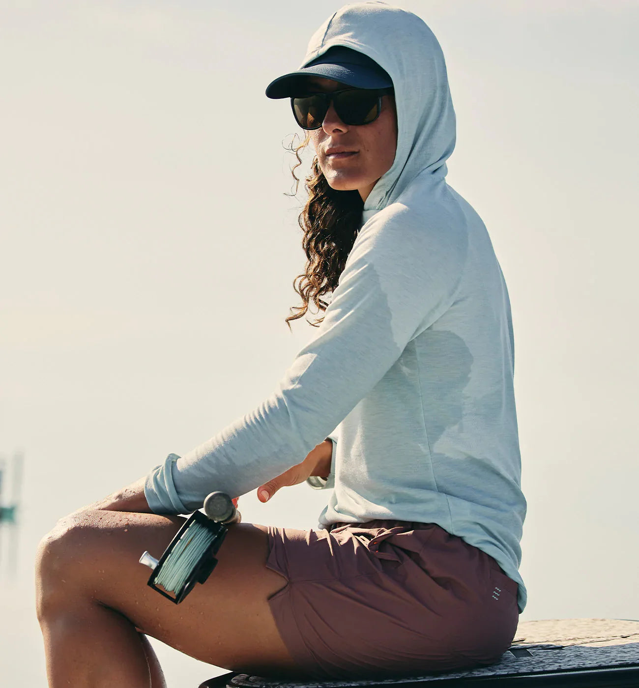 Free Fly Elevate Hoodie Heather Tide Pool