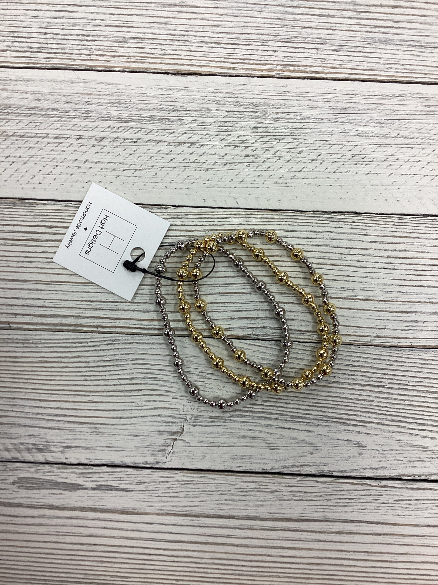 Hart Designs Mixed Metal 3pc Bracelet Set
