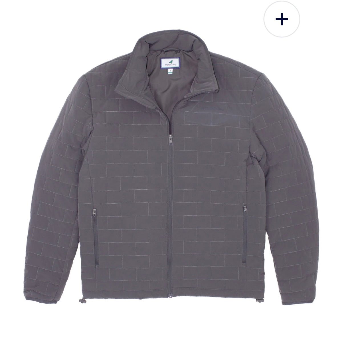 Properly Tied Grey Puffer Jacket