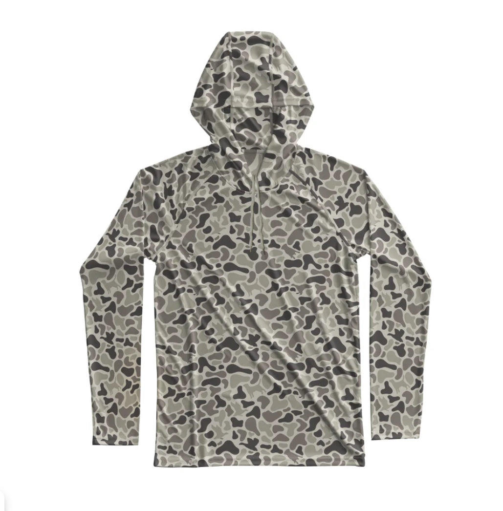 Combat Waterfowl Lightweight Performance Hoodie Helmand Camo