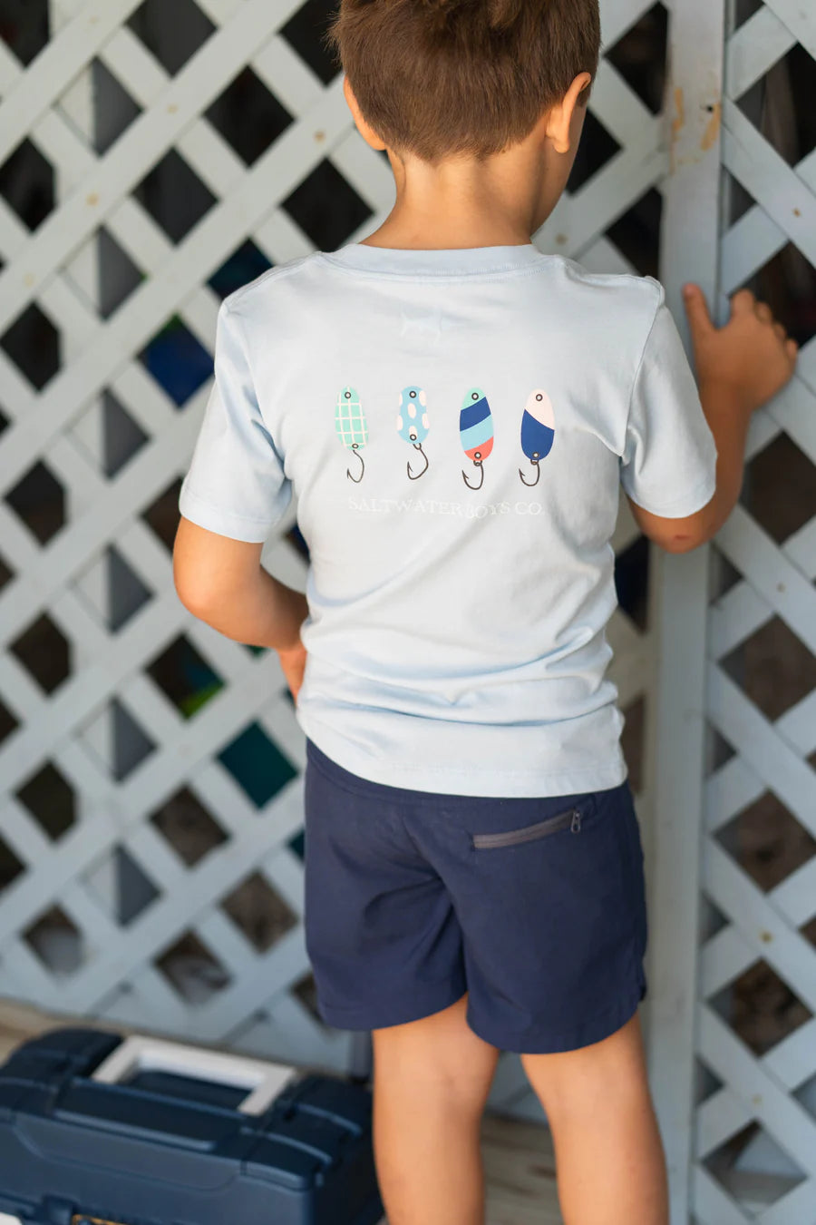 Saltwater Boys Abaco Performance Short- Navy