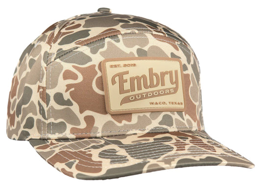 Desert Duck Camo 6 Panel Hat by Embry
