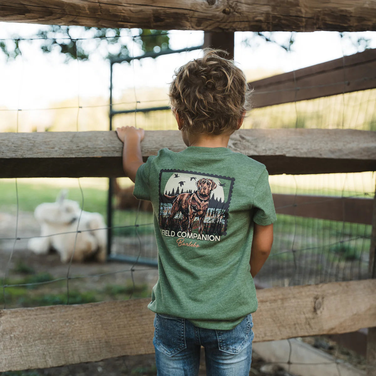 Burlebo Duck Dog Stamp Youth Tee