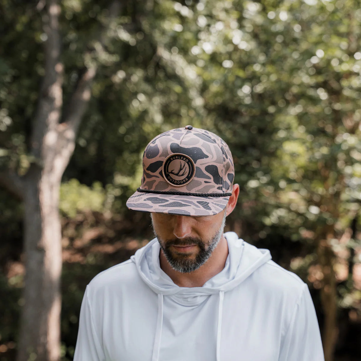 Burlebo Antler Patch Gauge Camo Hat