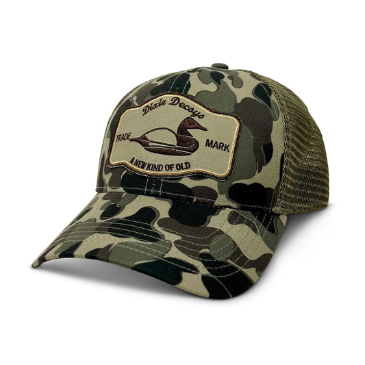 Dixie Decoy Frogskin Timber Camo Hat
