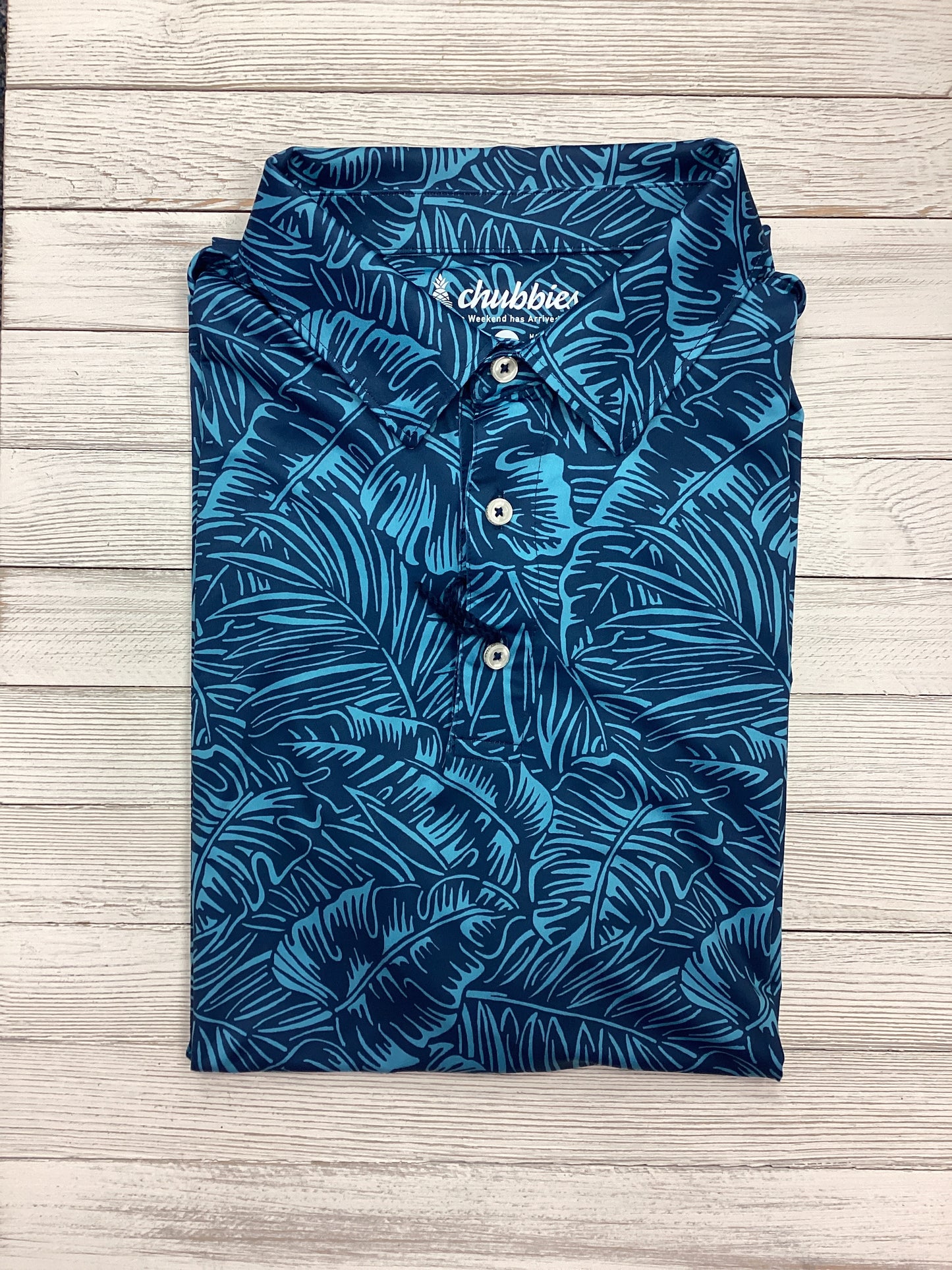 Chubbies Dyed and True Polo Navy