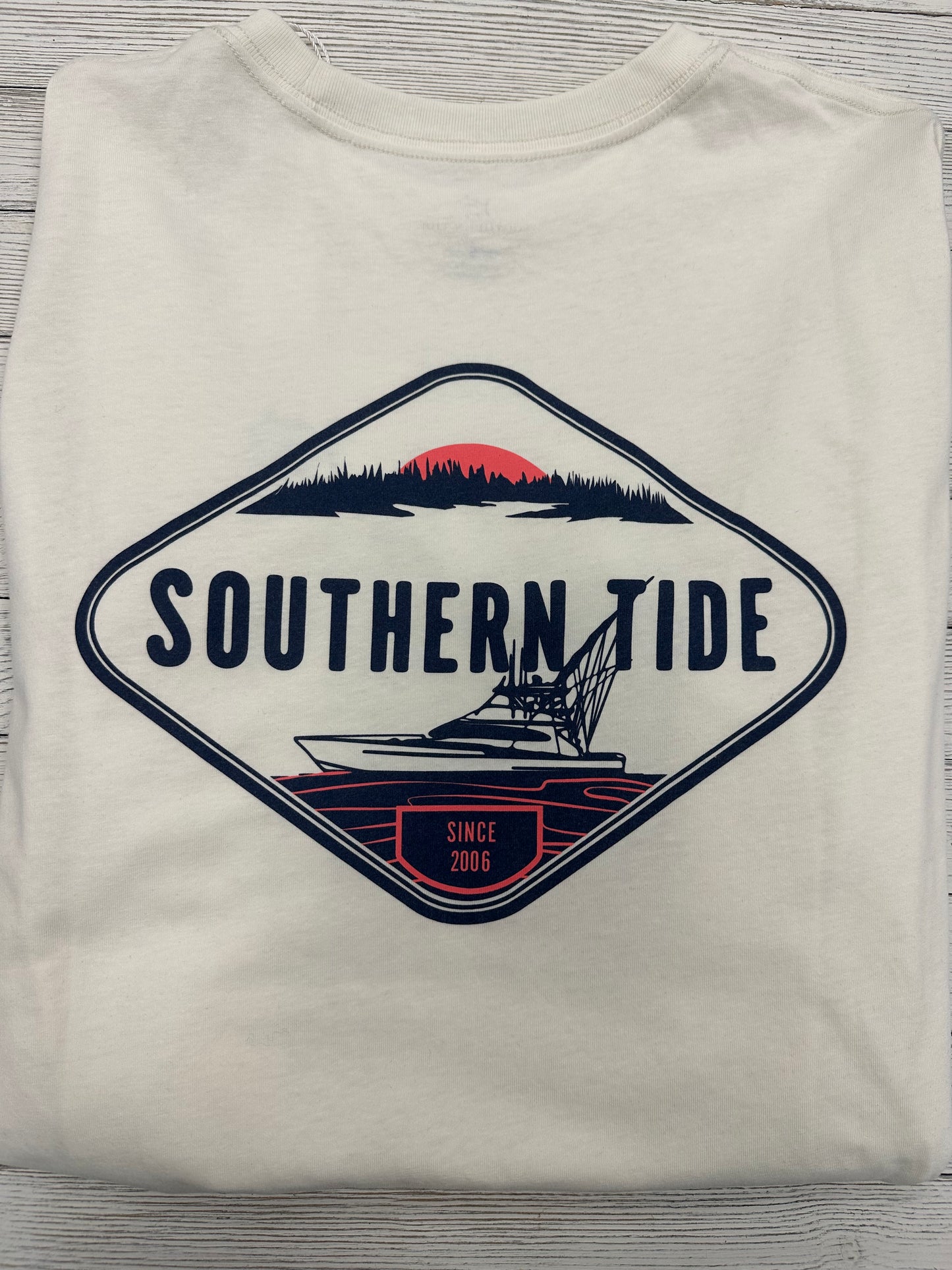 Southern Tide LS Marsh Boat Tee