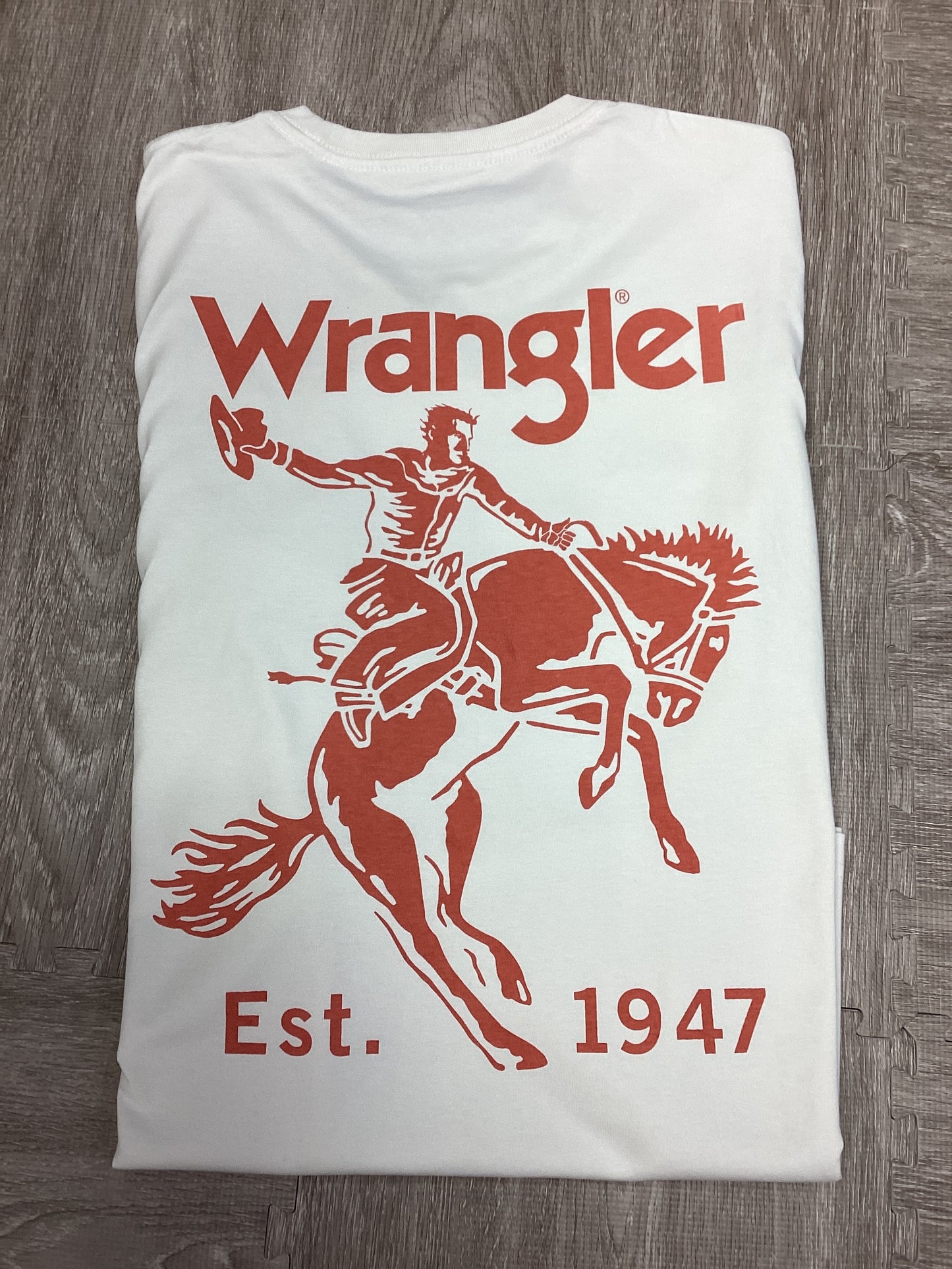 Adult Wrangler Giddy Up Tee