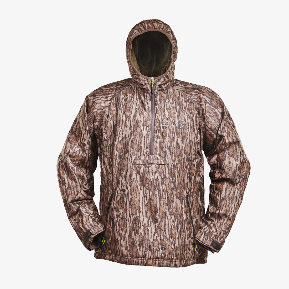 Gator Waders Waterproof 1/2 Zip Bog Bottomland Hoodie