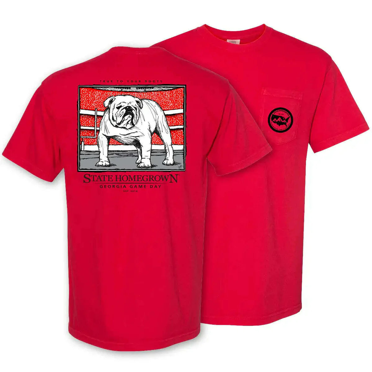 Let's Get Rowdy Bulldog Tee