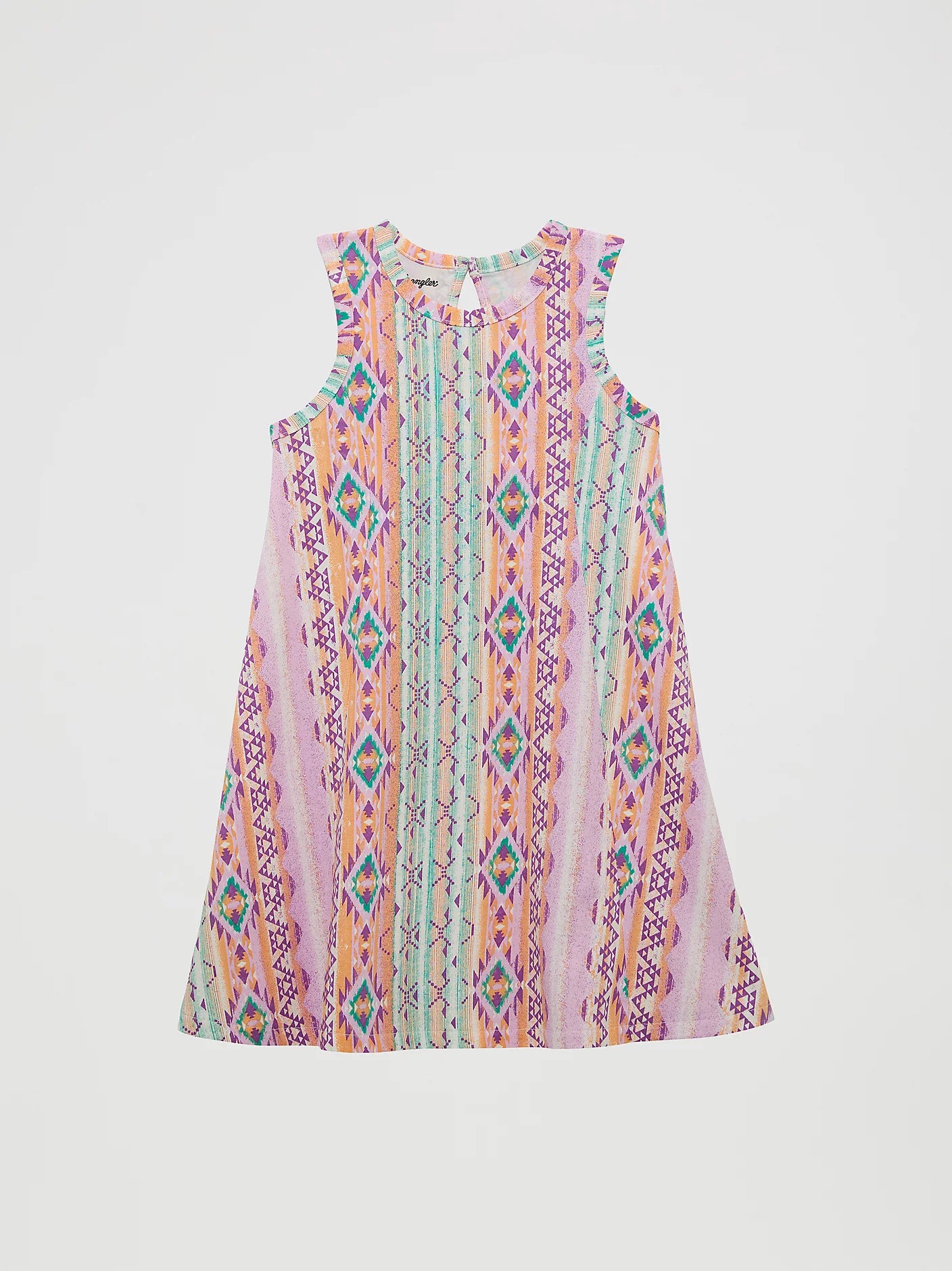 Wrangler Girl's Western Sleeveless Swing Dress