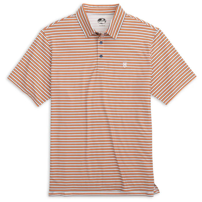 Heybo Intercoastal Youth Polo Mango/Navy/White
