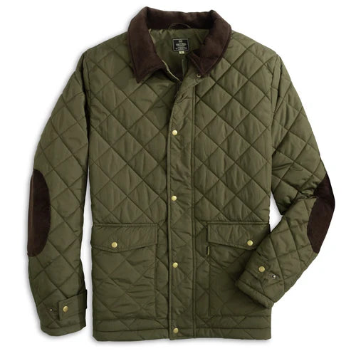 Evans Quilted Jacket Olive