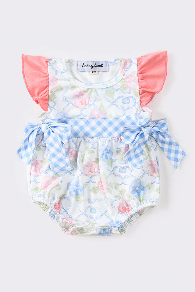 Girl's Floral Bubble