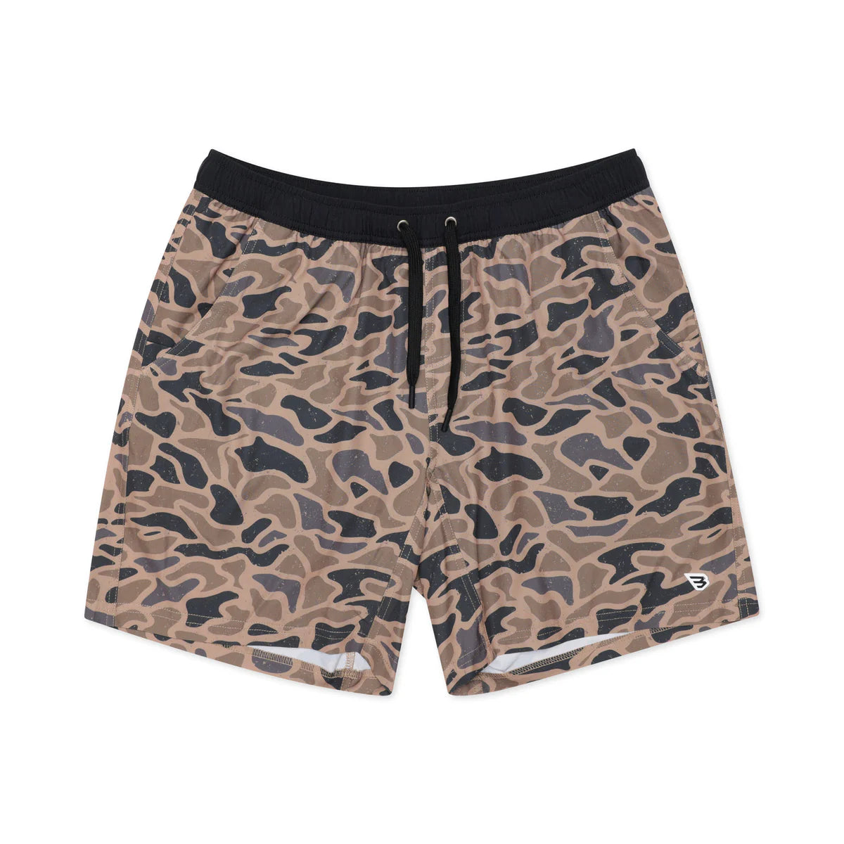 Burlebo Gauge Camo Athletic Shorts 5.5" Inseam