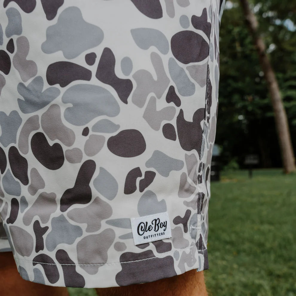 Ole Boy Everyday Shorts Grey Camo