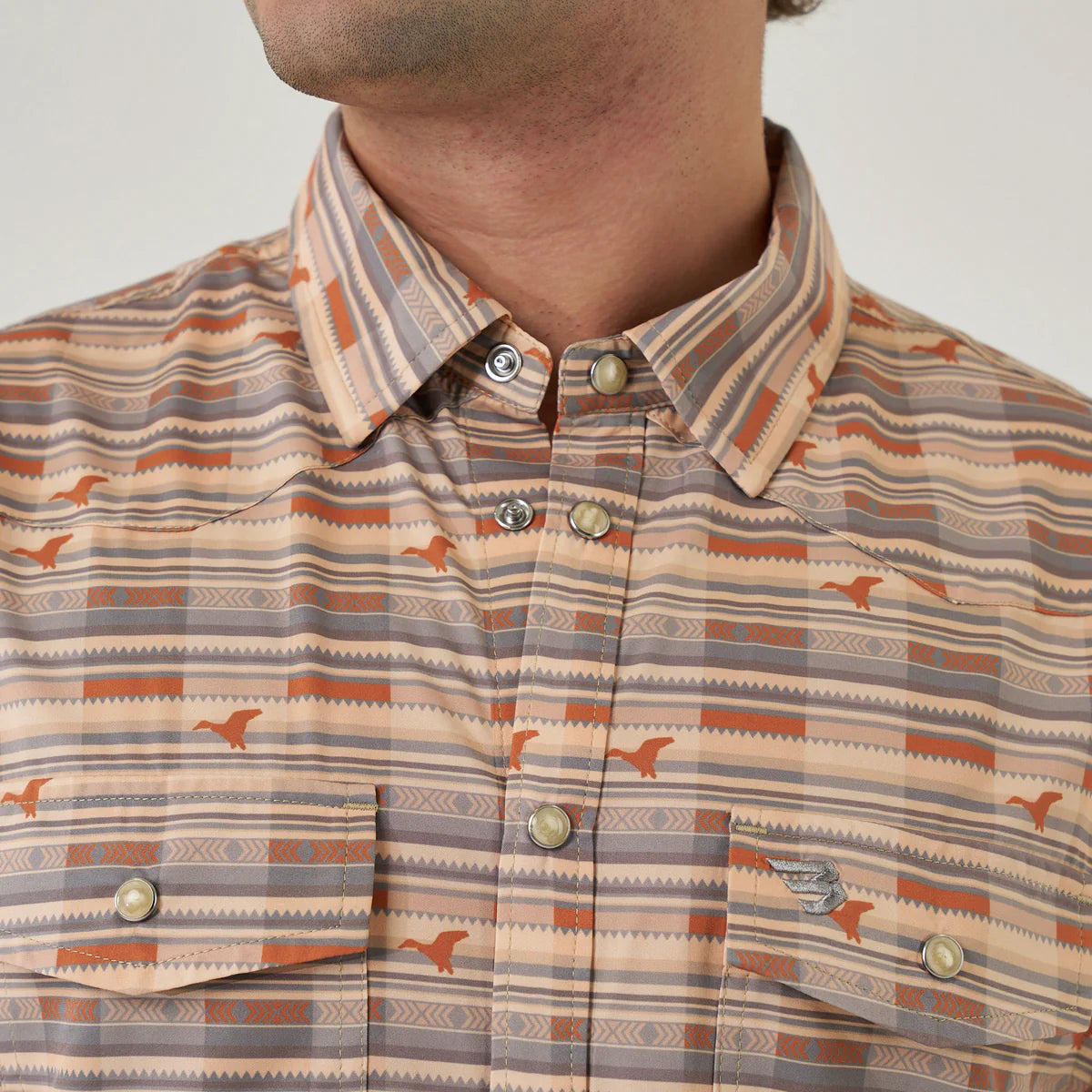 Burlebo Western Shirt Duck Hunter Plaid