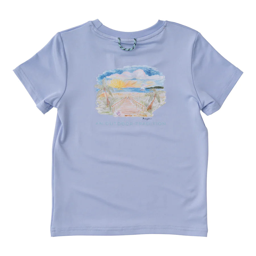 Prodoh Girl's Purple Tee