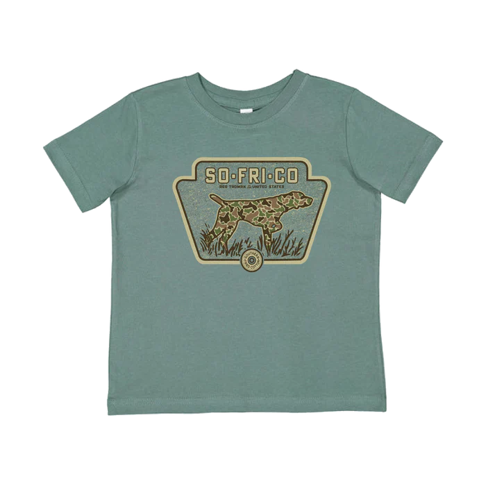 Southern Fried Cotton Old School Camo Toddler