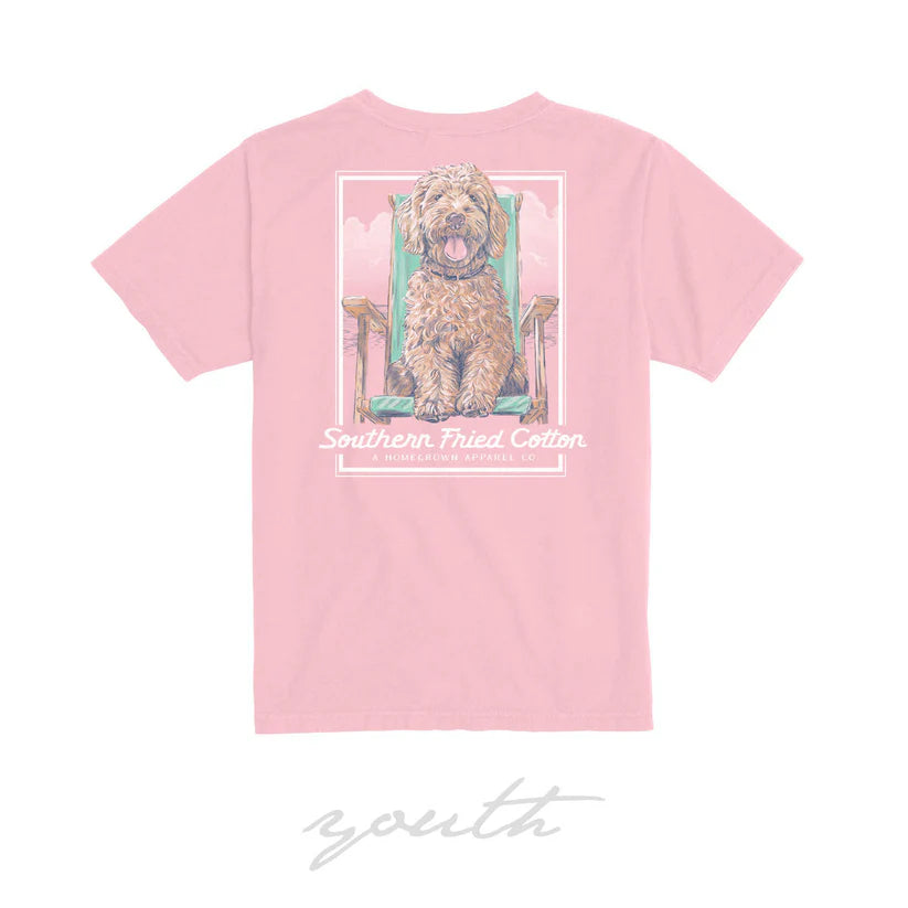 Southern Fried Cotton Summer Vibe Tee for Girls