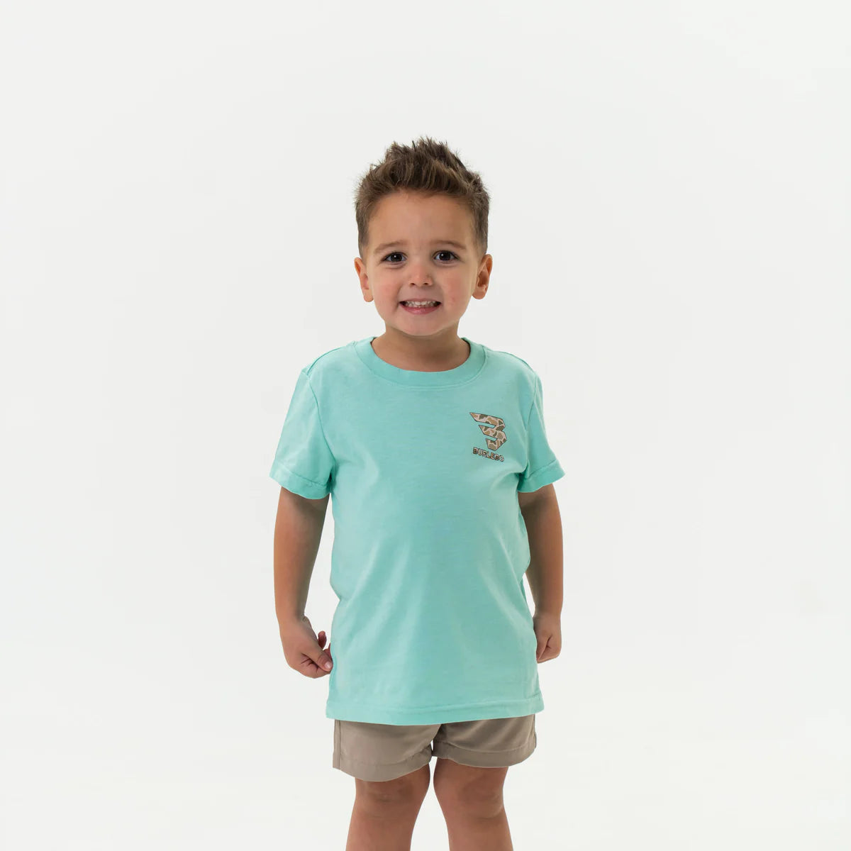 Burlebo Mallard Camo Dog tee for Boys