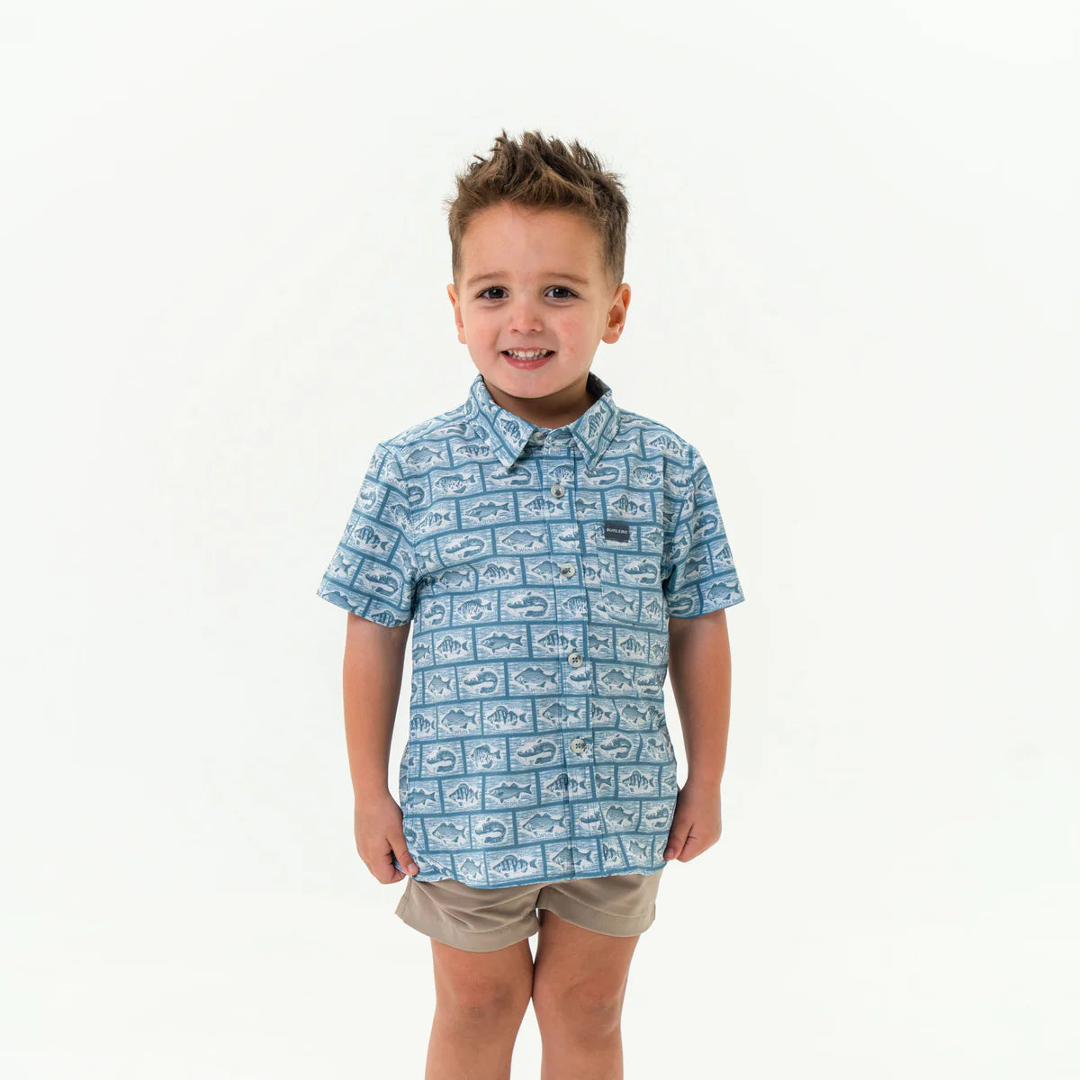 Burlebo Angler's Choice Button Up Boys