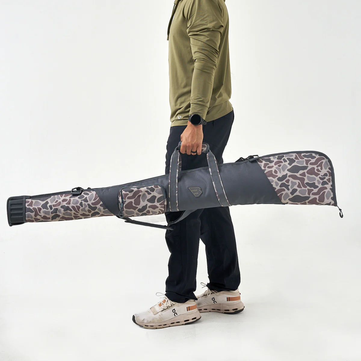Burlebo Single Rifle Case - Classic Deer Camo