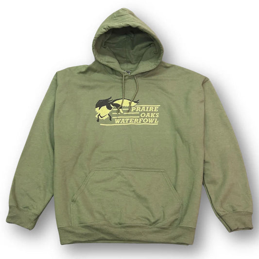 Prairie Oaks Cupped Up Hoody Olive