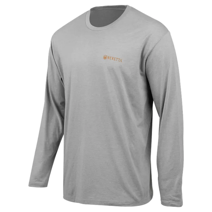 Beretta Walk EM LS T-shirt Stone Heather