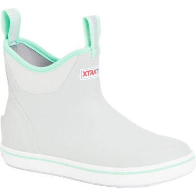 XTRATUF Women's Ankle Deck Grey Boots