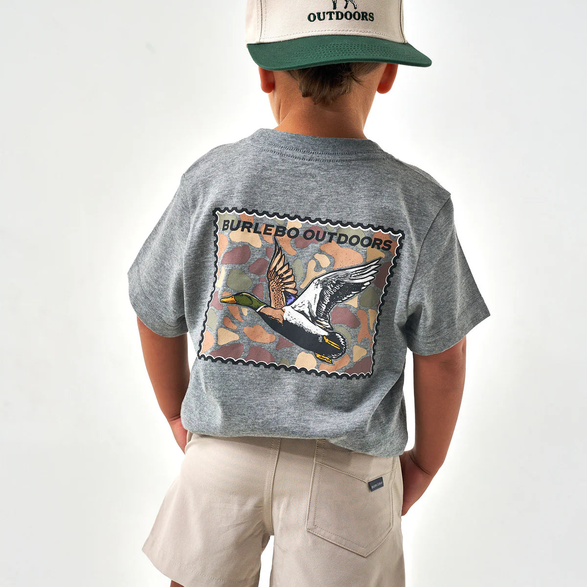 Burlebo Mallard Duck Stamp Youth Tee