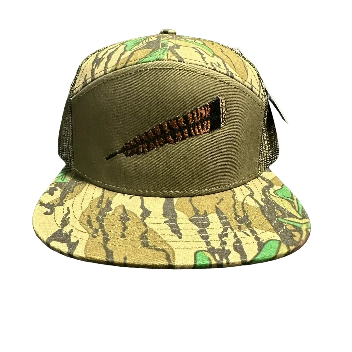 Outdoor Shirt Co. Turkey Feather Hat Greenleaf