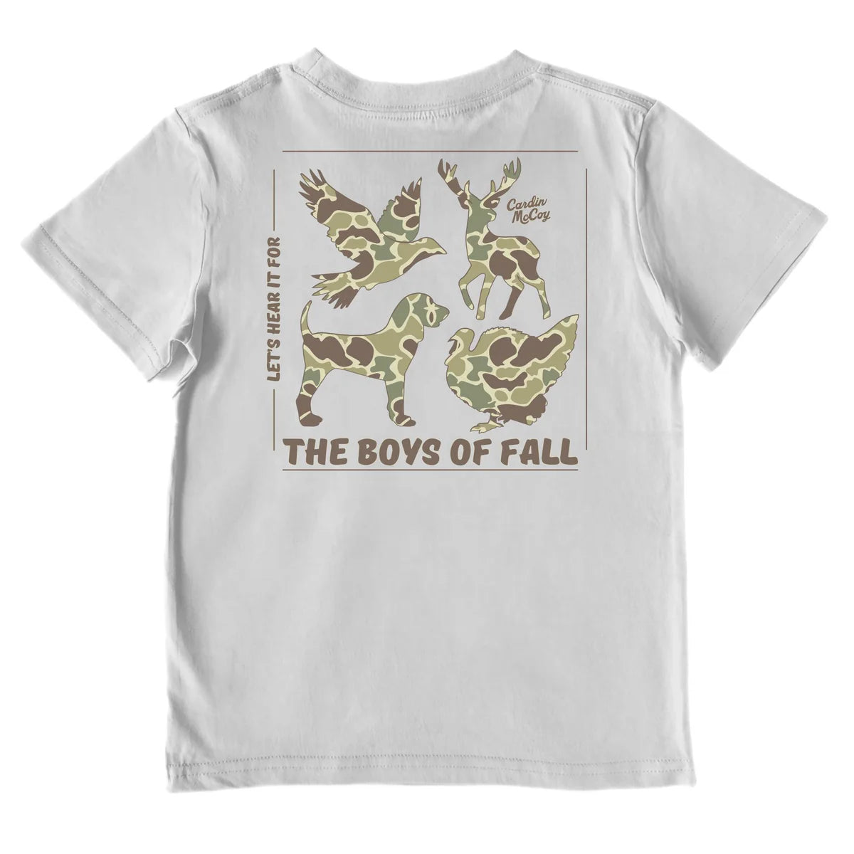 Cardin McCoy Boys' Let's Hear It For Performance Short-Sleeve Tee