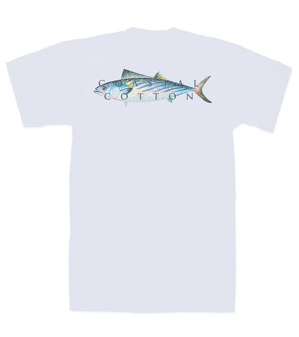 Coastal Cotton Youth Tee Bonito Light Blue