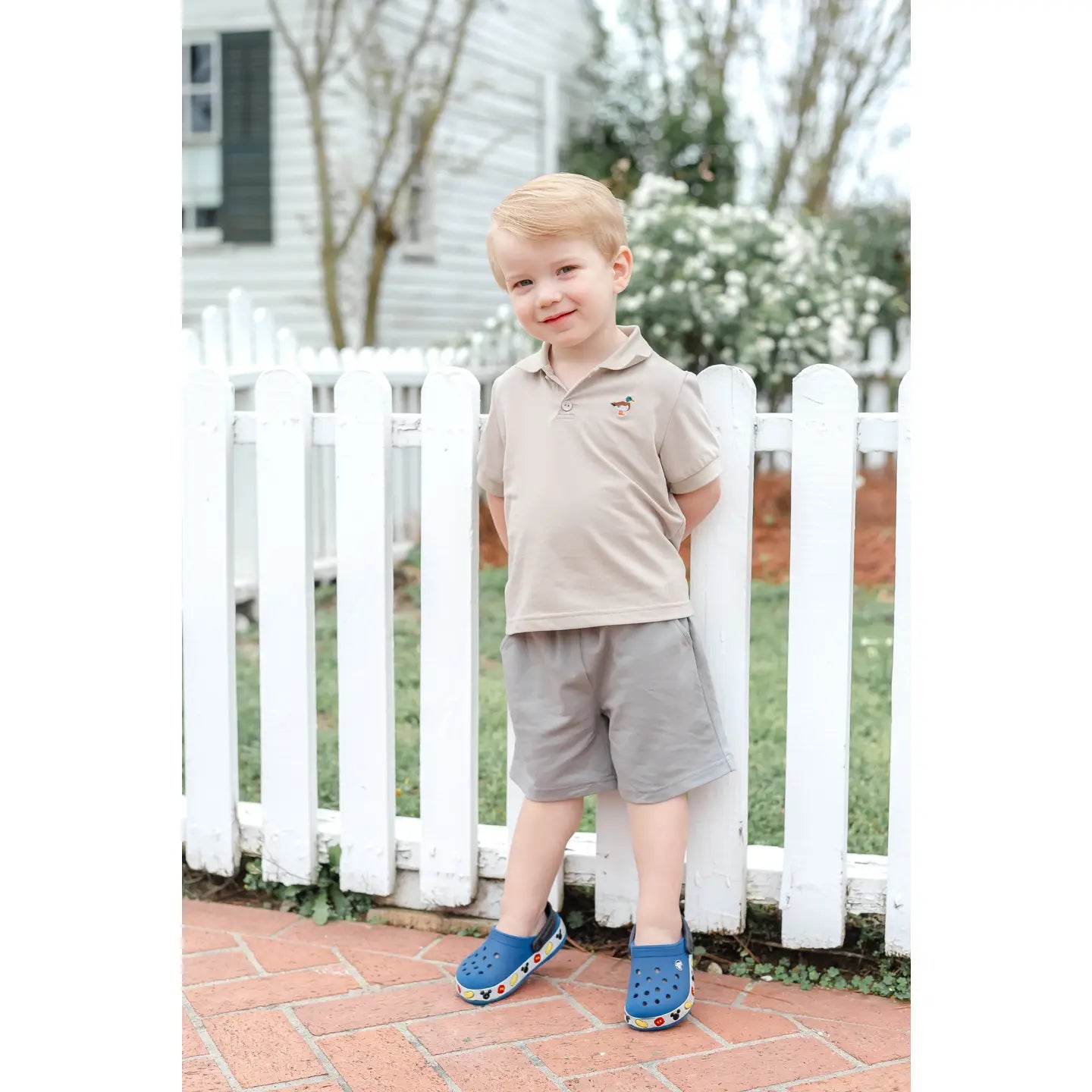 Lil Catus Light Brown Mallard Polo