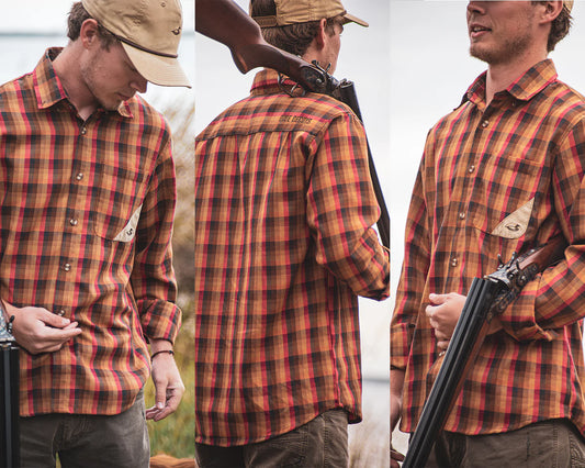 Dixie Decoy Fall Foliage Tattersall Sport Shirt