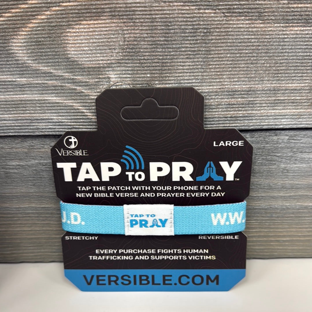 Versible Tap to Pray WWJD Bracelet