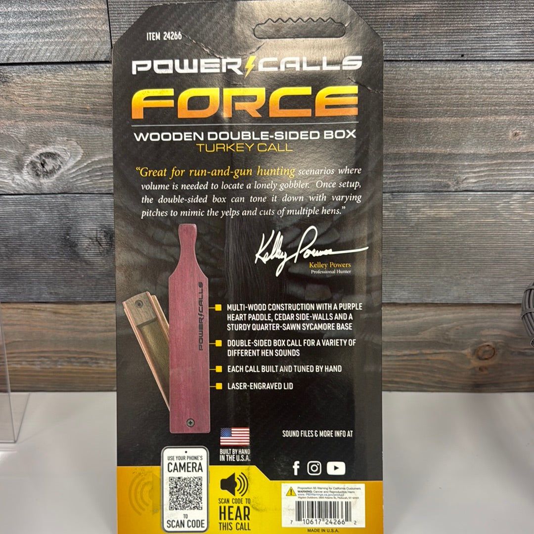Higdon Force Box Call