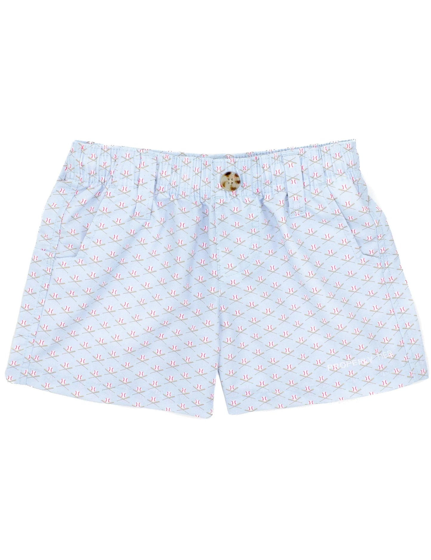 Properly Tied Baseball Shield Mallard Short