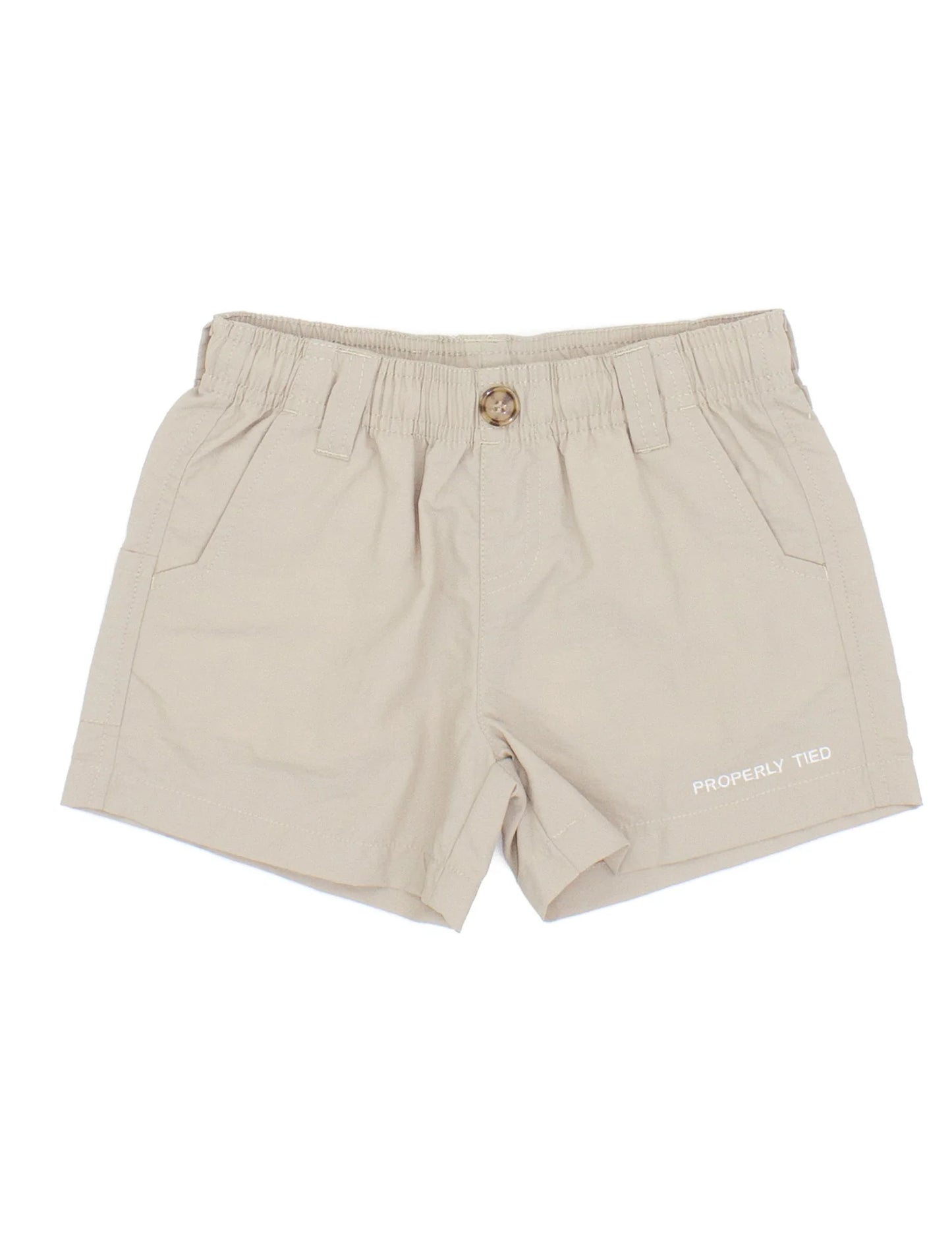 Properly Tied Mallard Khaki Shorts boys