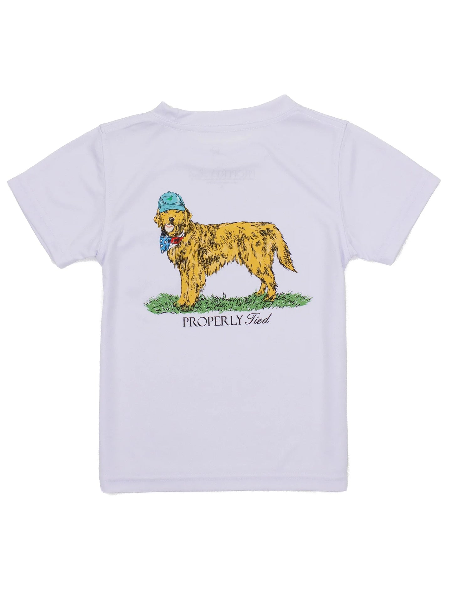 Properly Tied Boys American Pup Tee