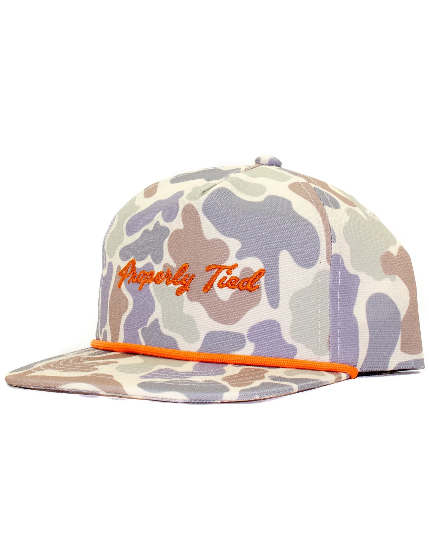 Properly Tied Boys Sportsman Rope Hat Field Camo