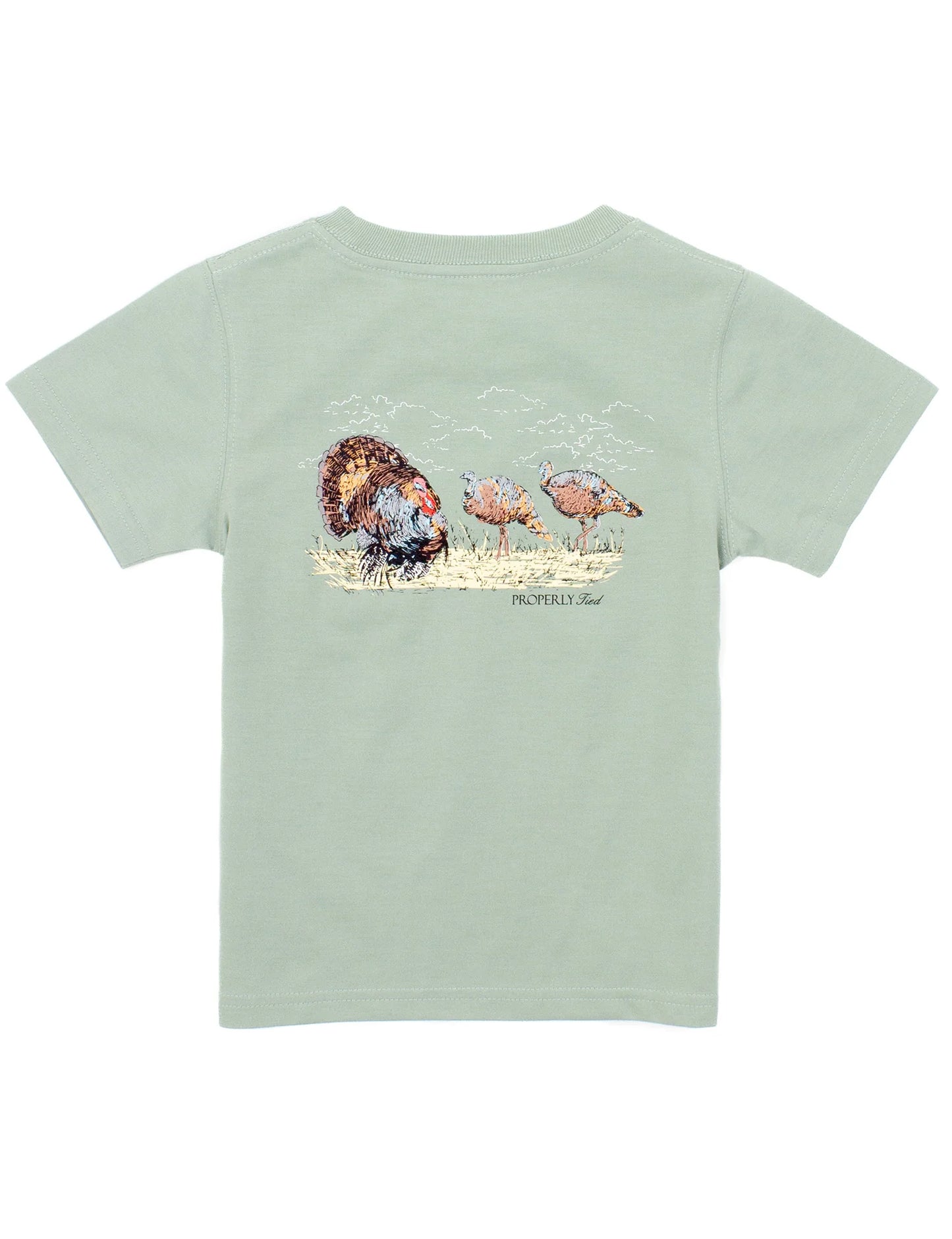Properly Tied Turkey Hunt SS Tee