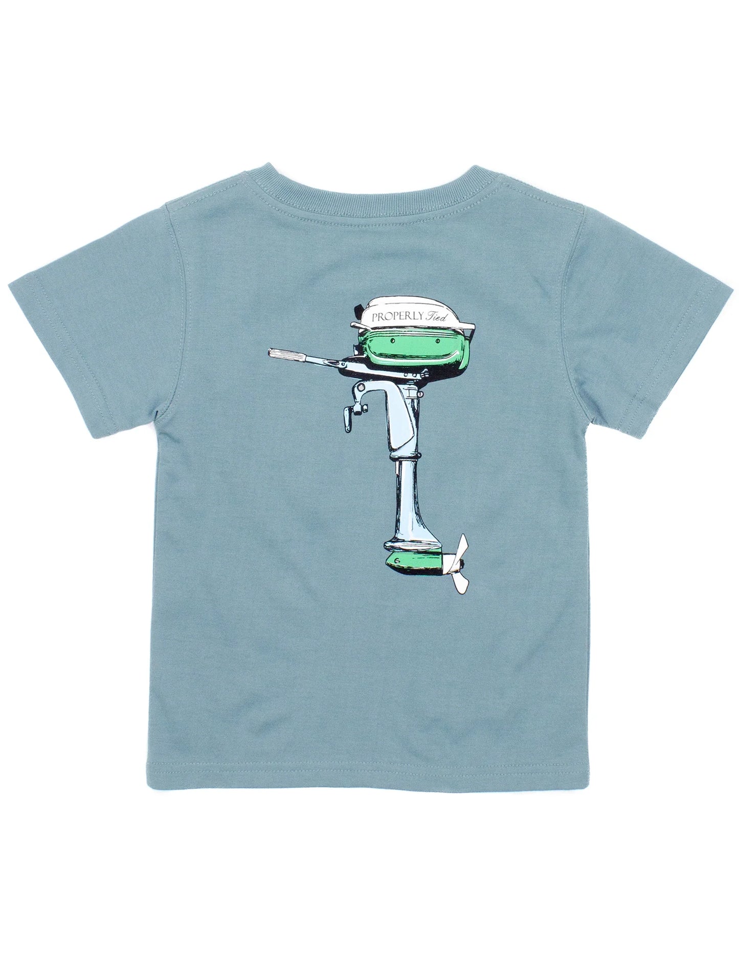Properly Tied Boat Motor SS Tee