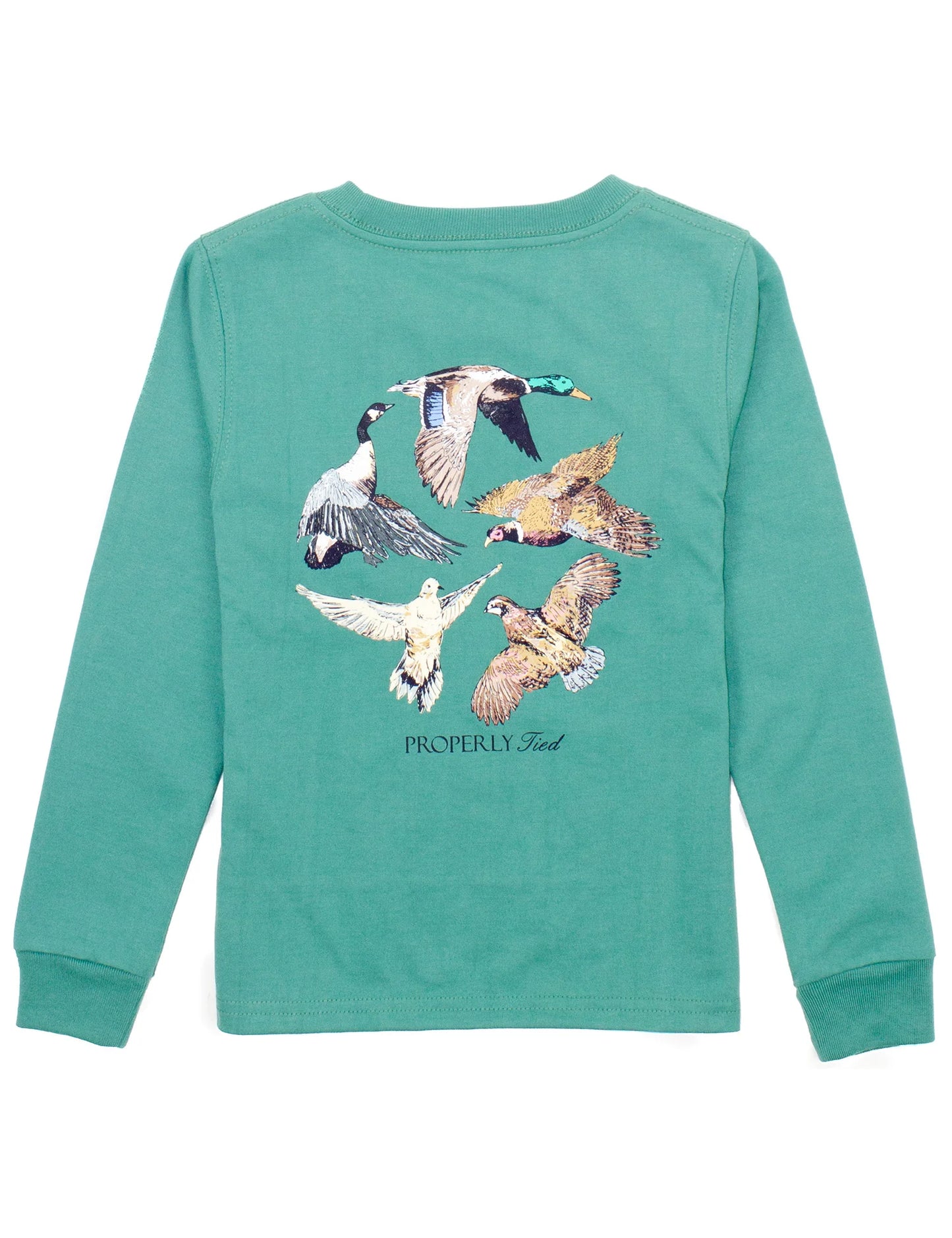 Properly Tied Boys Flock L/S Tee