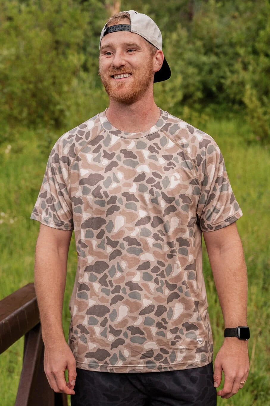 Burlebo Performance Pintail Camo Tee SS