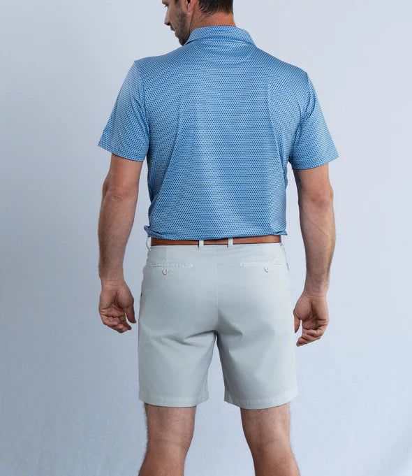 Coastal Cotton Stone Performance Shorts