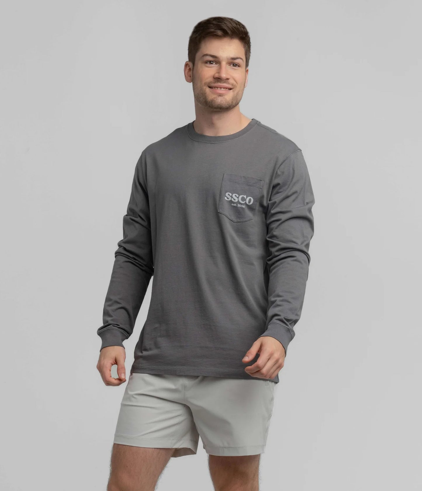 Southern Shirt Camo Companion Tee - Volcanic Ash