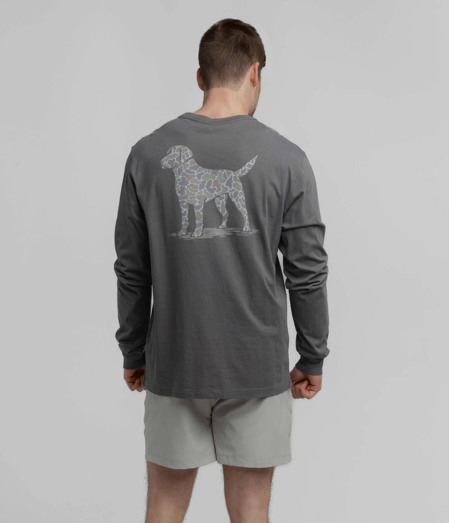 Southern Shirt Camo Companion Tee - Volcanic Ash