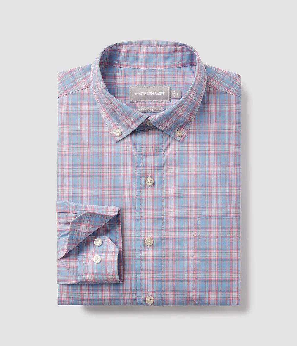 SSCO Edmonton Plaid LS Button Up